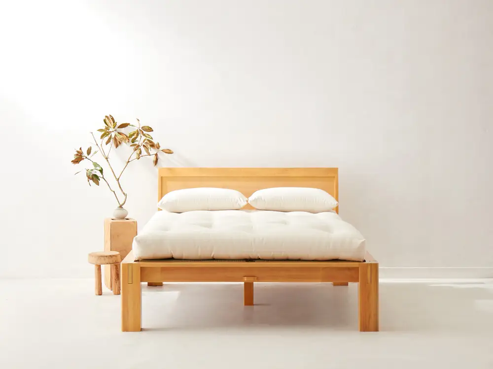 Multi-Purpose Organic Cotton Futon: Sustainable Comfort for Day and Night